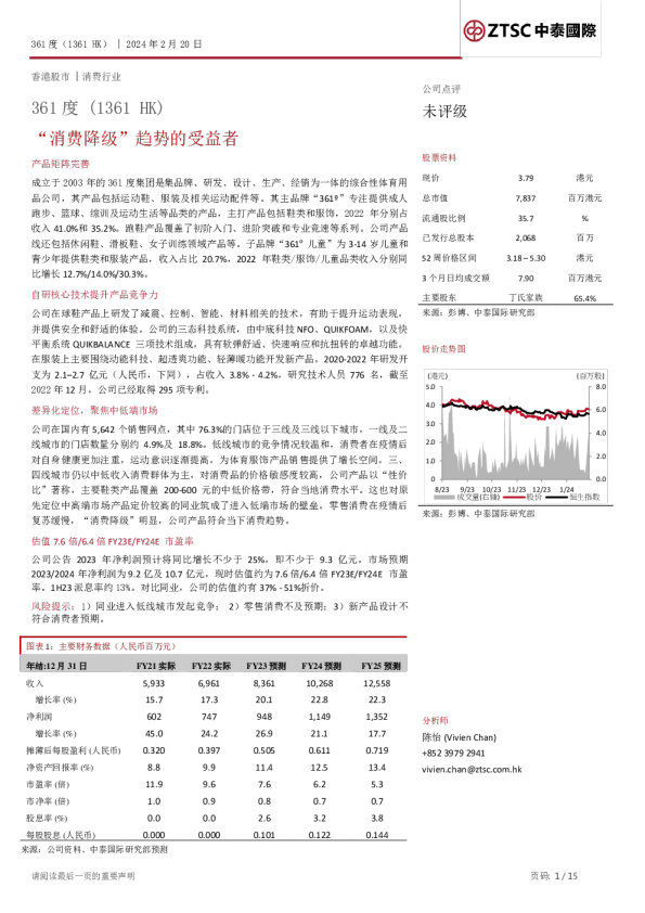 361度：“消费降级”趋势的受益者