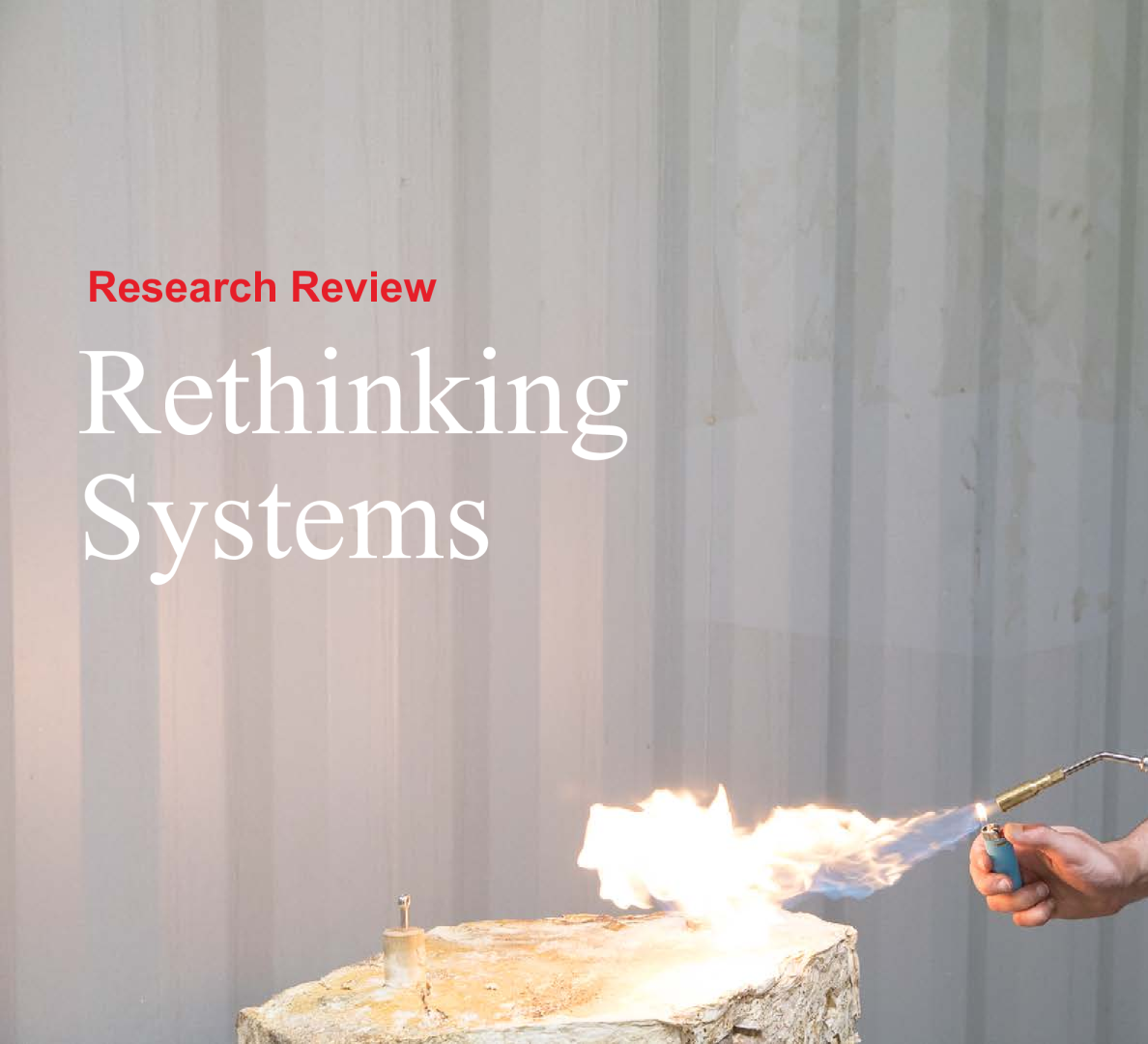 研究综述 ： 重新思考系统
