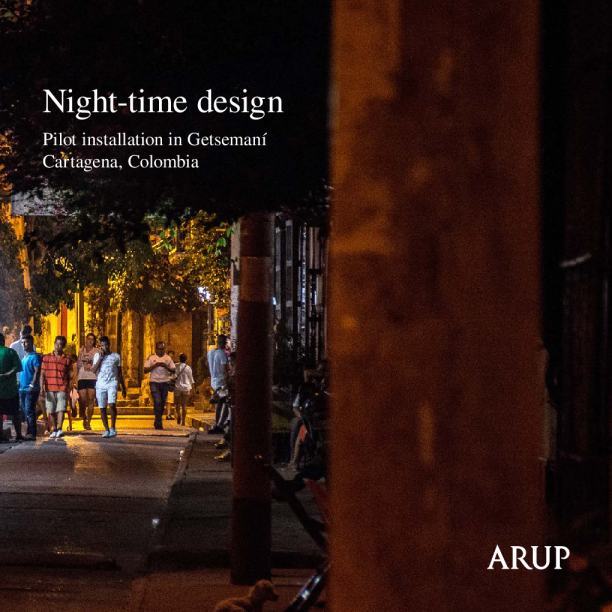 夜间设计 - 哥伦比亚 Getseman í Cartagena 的试点安装