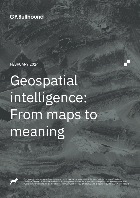 地理空间智能 : 从地图到意义