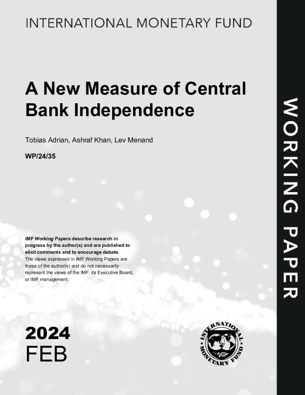 中央银行独立性的新衡量标准