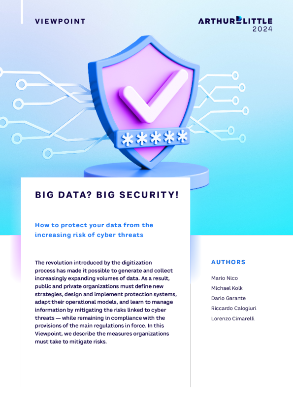 大数据 ？ 大安全 ！