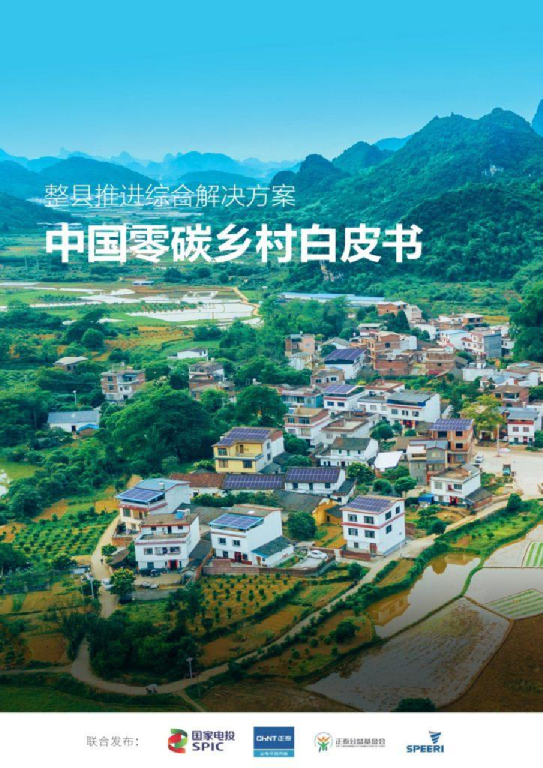 零碳乡村白皮书：整县推进综合解决方案2021