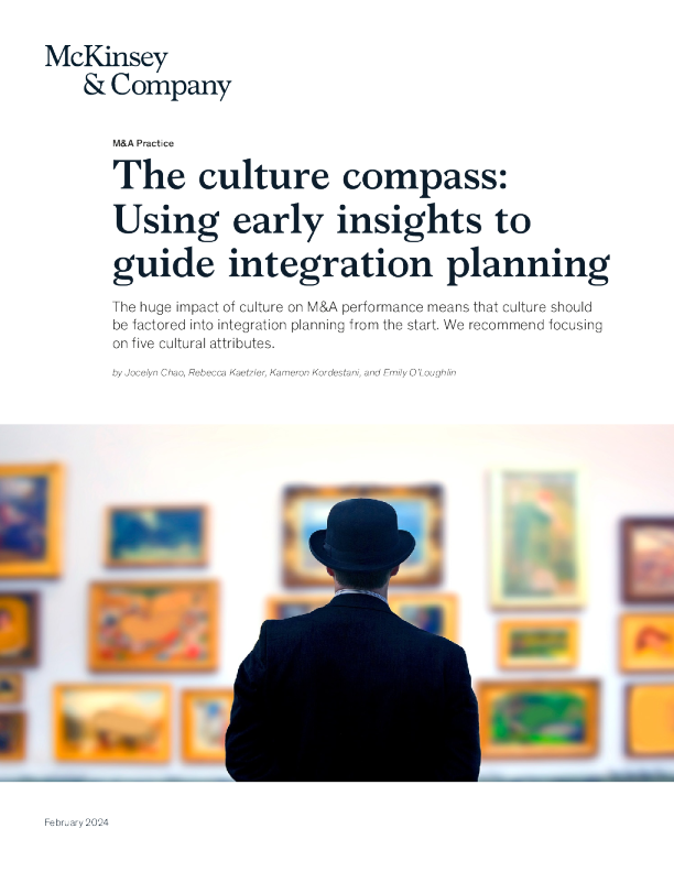 文化指南针 : 利用早期见解指导集成规划