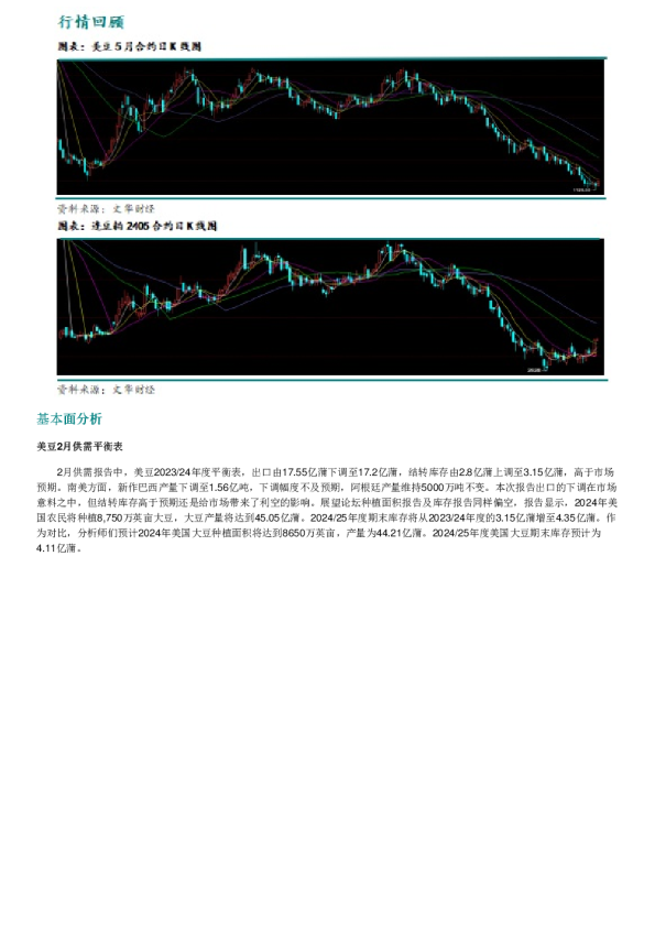 新湖农产（豆类）周报