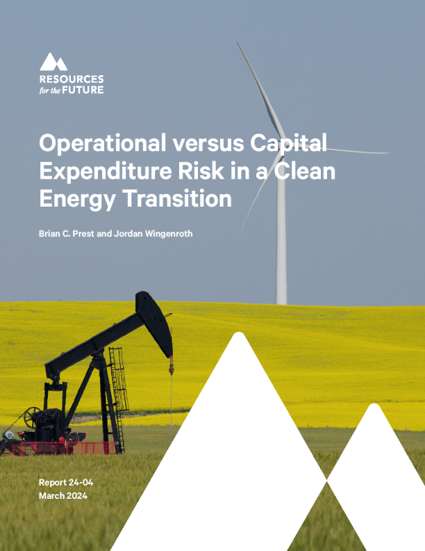 清洁能源转型中的运营与资本支出风险