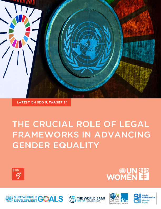 信息图 ： 法律框架在促进性别平等方面的关键作用