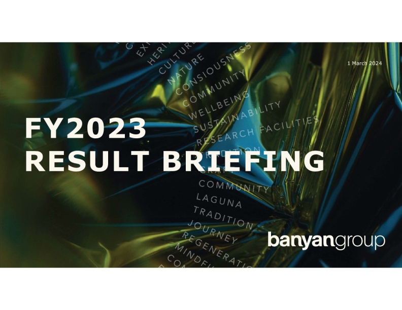 FY2023 结果简报