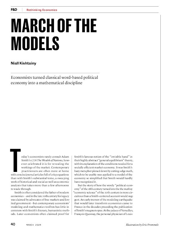 March of the Model by Niall Kishtaini