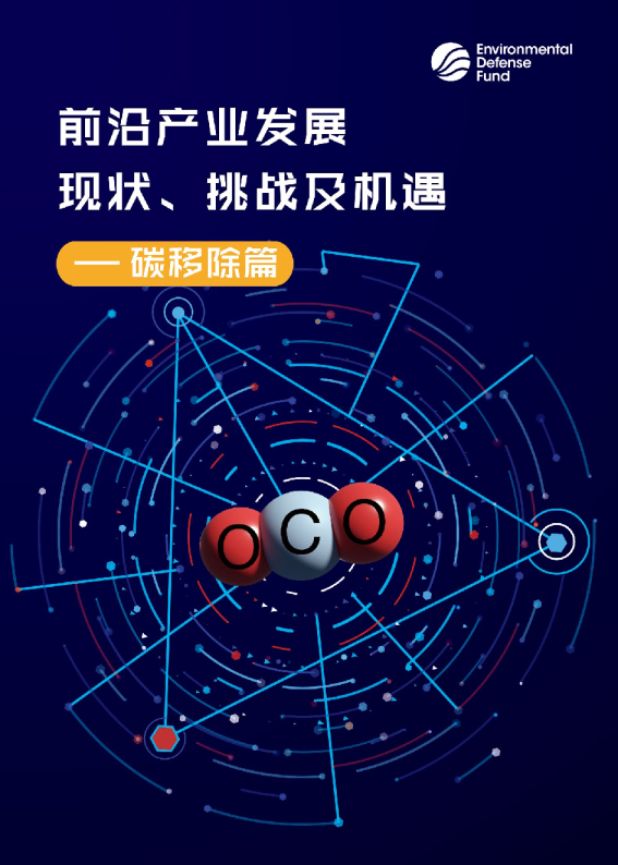 前沿产业发展现状、挑战及机遇（碳移除篇）