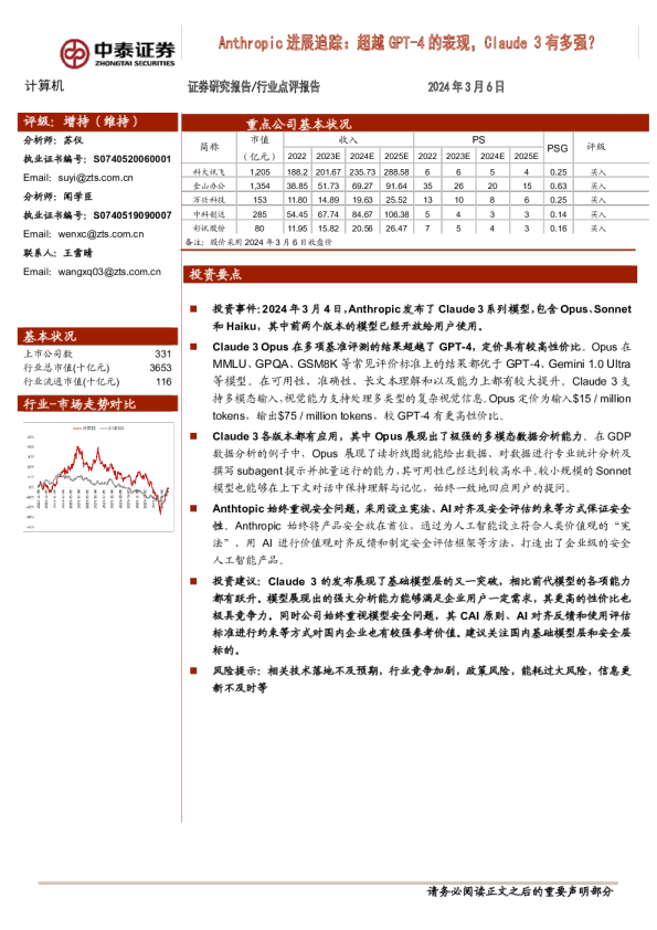 Anthropic进展追踪：超越GPT-4的表现，Claude3有多强？