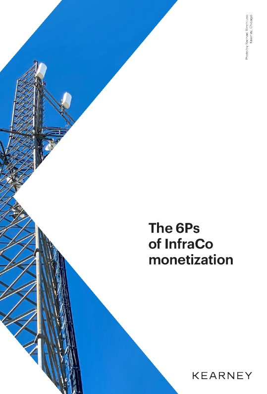 InfraCo货币化的6Ps