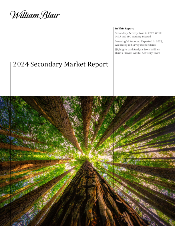 2024 二级市场报告