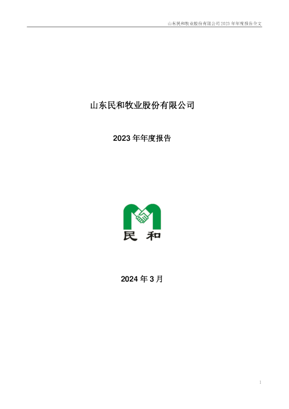 民和股份：2023年年度报告