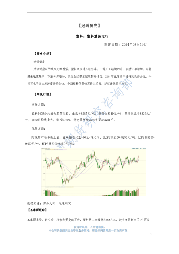 塑料：塑料震荡运行