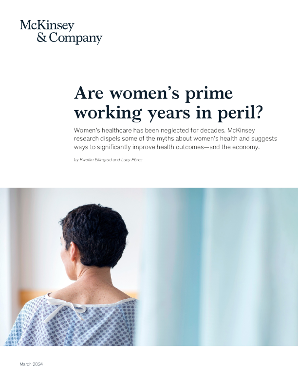 妇女的主要工作年限处于危险之中吗 ？