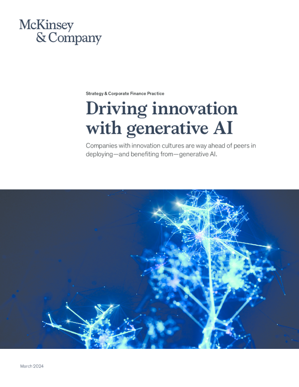 利用生成式 AI 推动创新