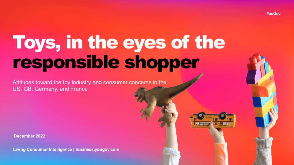 玩具 ， 在负责任的购物者眼中