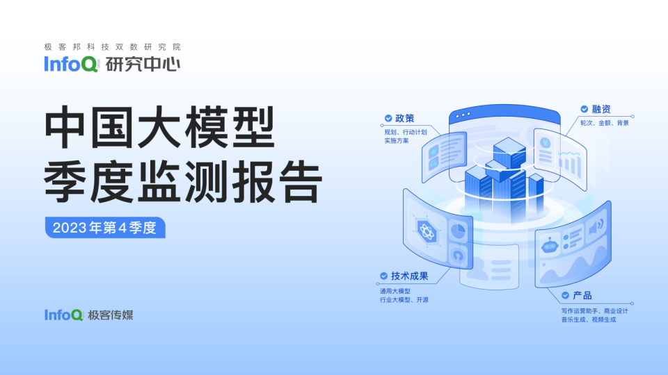 2023年第4季度中国大模型季度监测报告