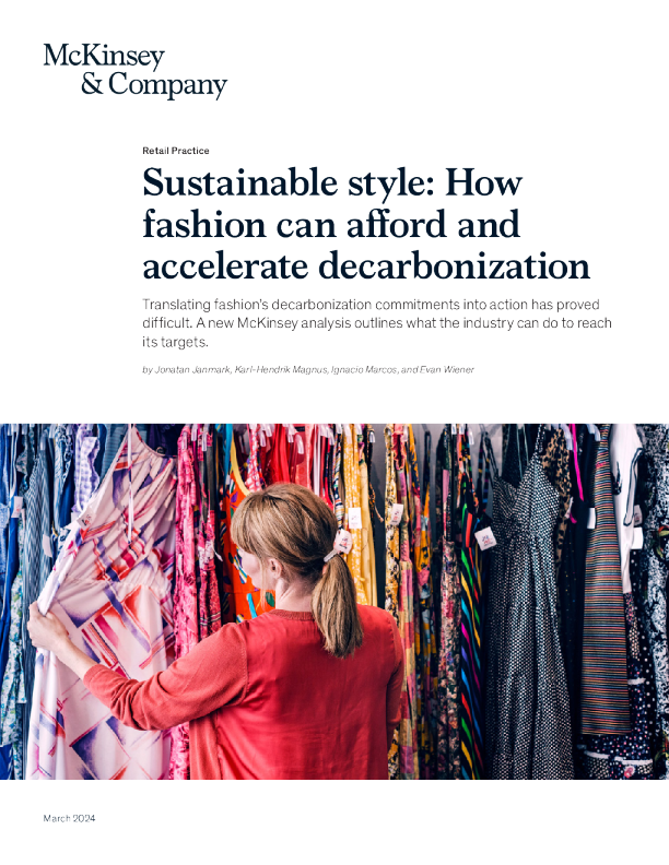 可持续风格 ： 时尚如何负担得起并加速脱碳