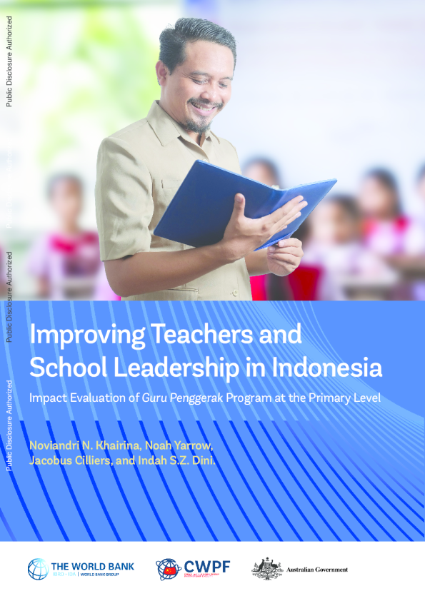 提高印尼教师和学校领导能力：小学Guru Pengerak项目的影响评估