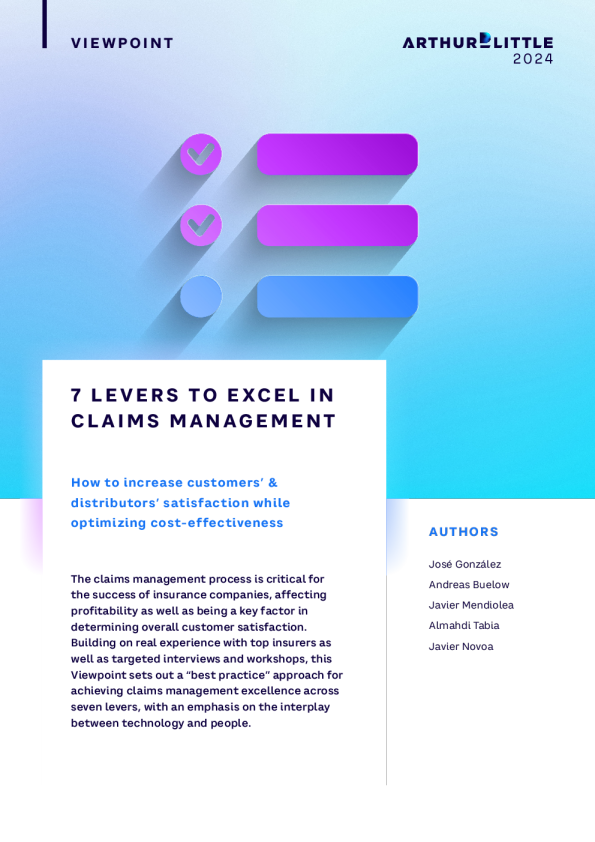 7 个擅长索赔管理的杠杆