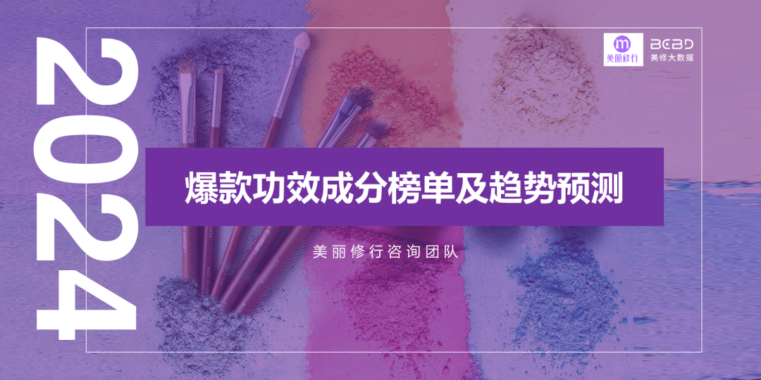 2024年爆款功效成分榜单及趋势预测