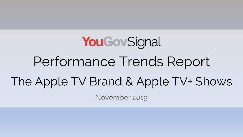 性能趋势报告 ： Apple TV + 节目