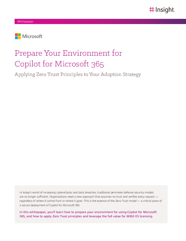 为 Microsoft 365 的 Copilot 准备环境