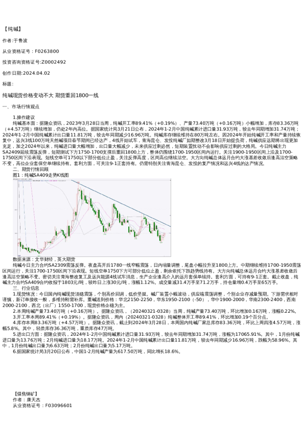 【能源化工】日报-2024-04-02