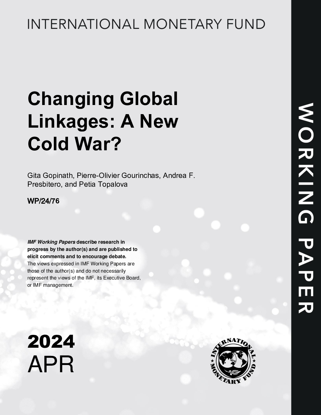 Changing Global Linkages: A New Cold War?