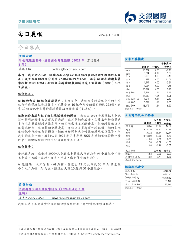 每日晨报