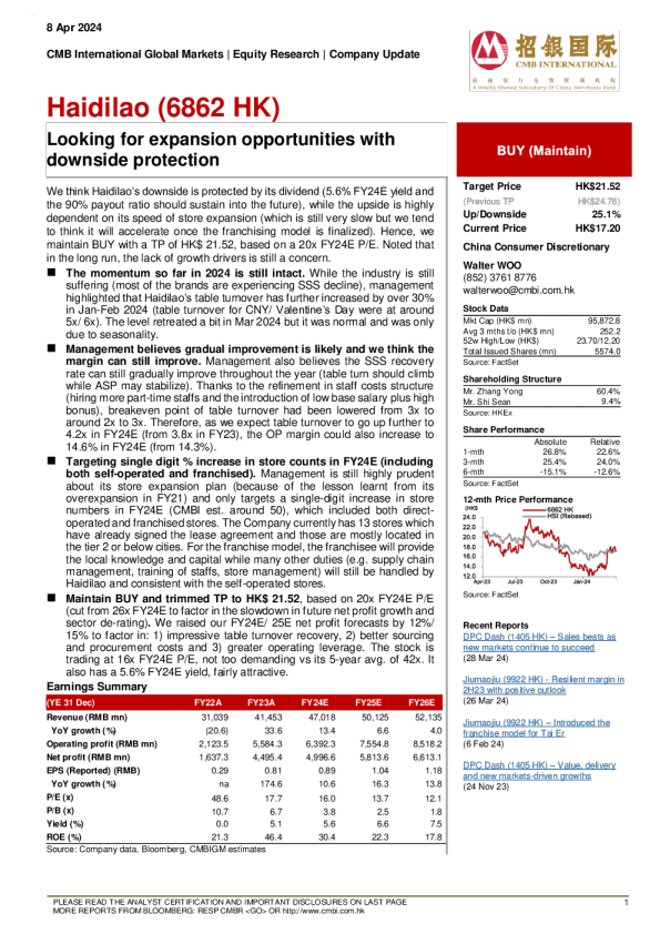 寻找具有下行保护的扩张机会