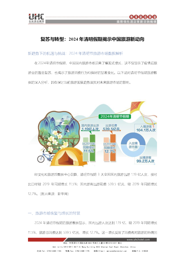 复苏与转型：2024年清明假期揭示中国旅游新动向