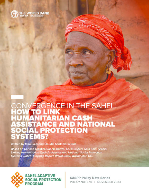 萨赫勒地区的融合：如何将人道主义现金援助与国家社会保护系统联系起来？