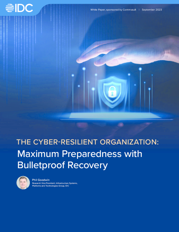 网络弹性组织 ： 防弹恢复的最大准备