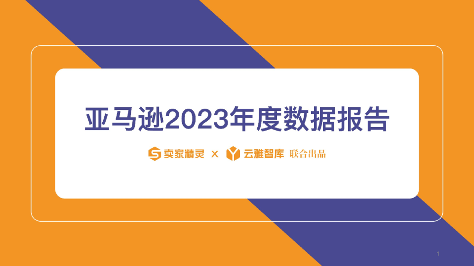 亚马逊2023年度数据报告