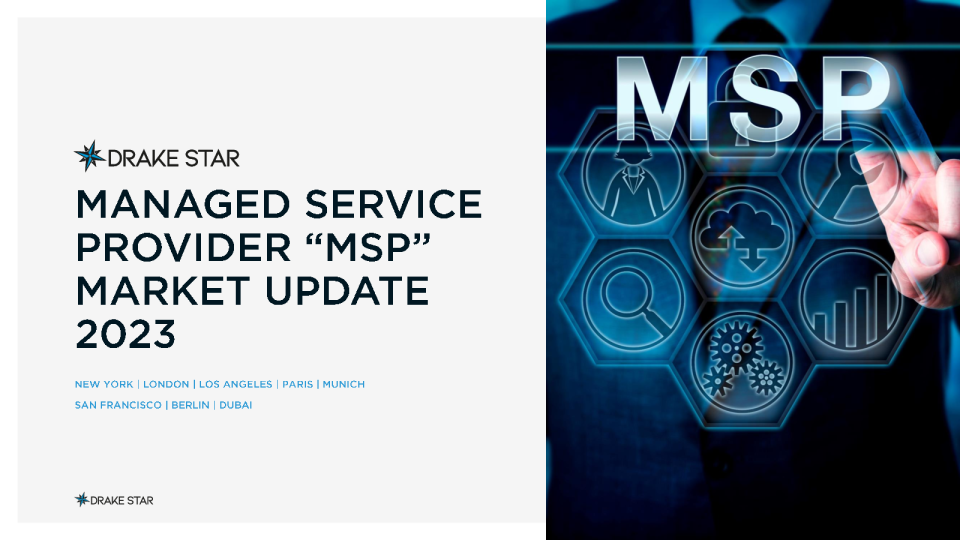 托管服务提供商 “MSP ” 市场更新 2023