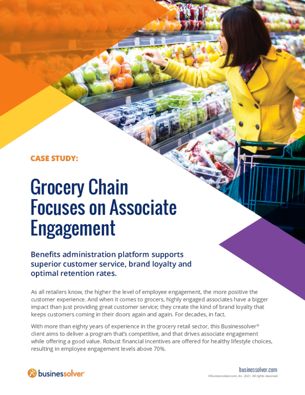 杂货链专注于员工参与