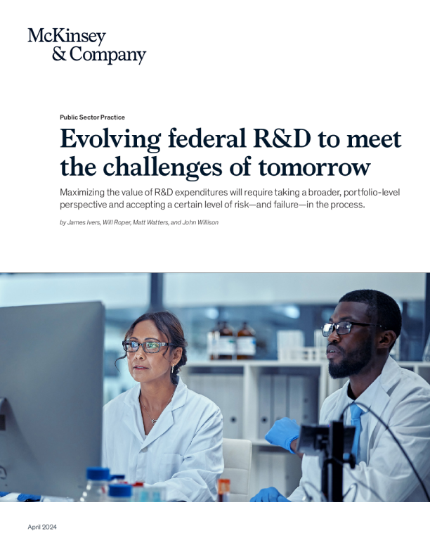 不断发展的联邦研发以迎接明天的挑战