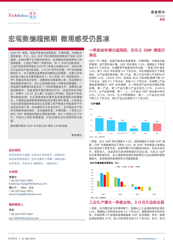 宏观数据超预期 微观感受仍显凉