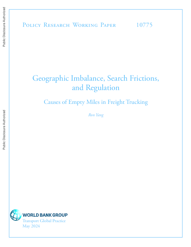 地理不平衡、搜索摩擦和规则:货运空载里程的原因