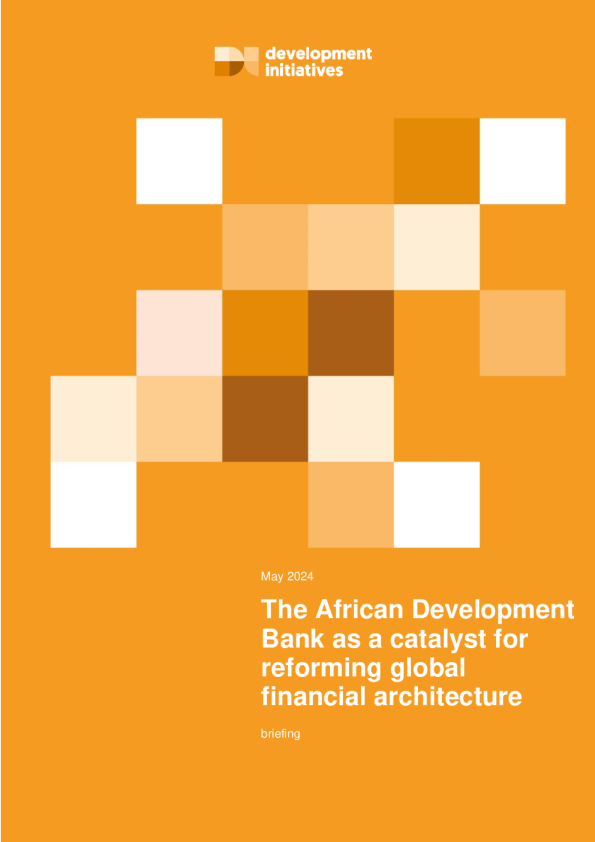 非洲开发银行作为全球金融结构改革的催化剂