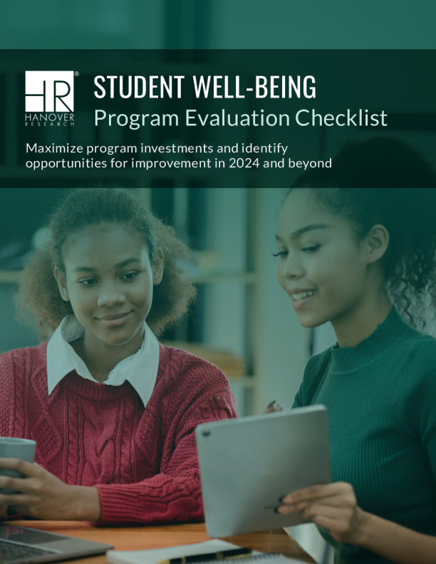 K-12学生幸福计划评估清单