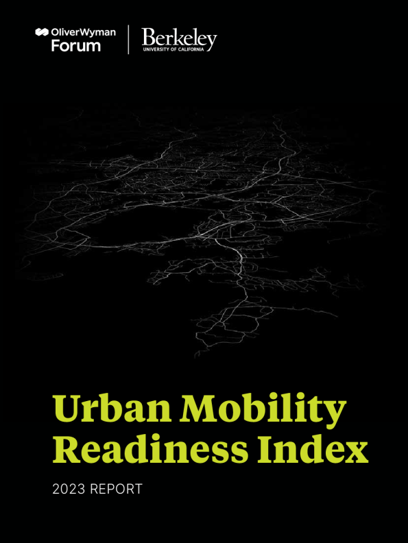 2023年城市出行就绪指数