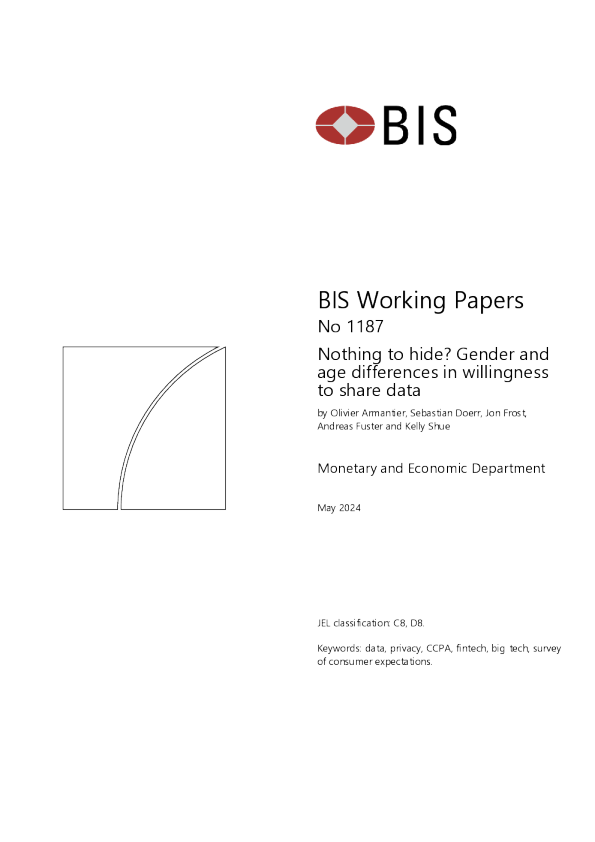 没有什么可隐瞒的 ？ 分享数据意愿的性别和年龄差异