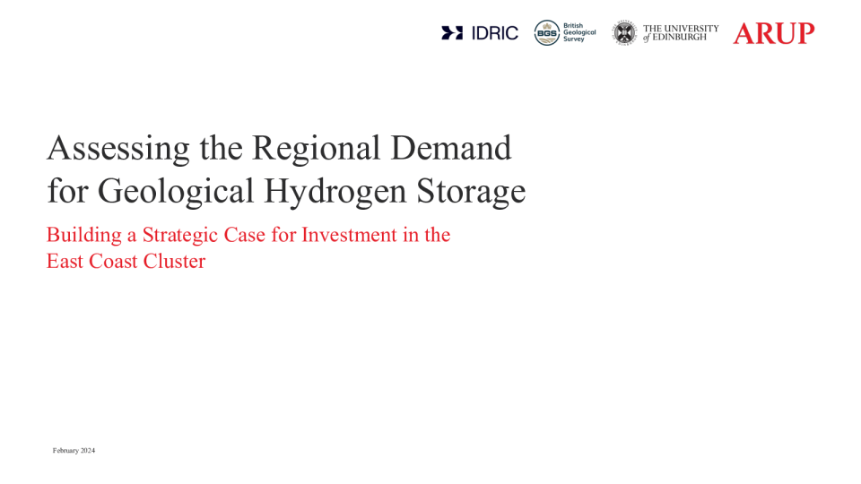 Assessing the regional demand for geological hydrogen storage