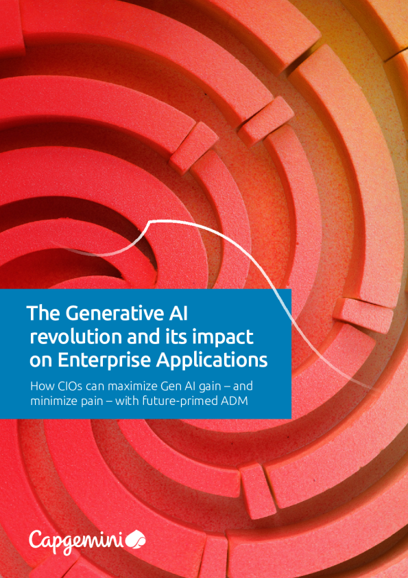 【 Capgemini 】诞生型人智慧能变革与产业应用