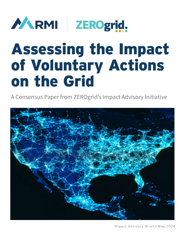 评估自愿行动对网格的影响