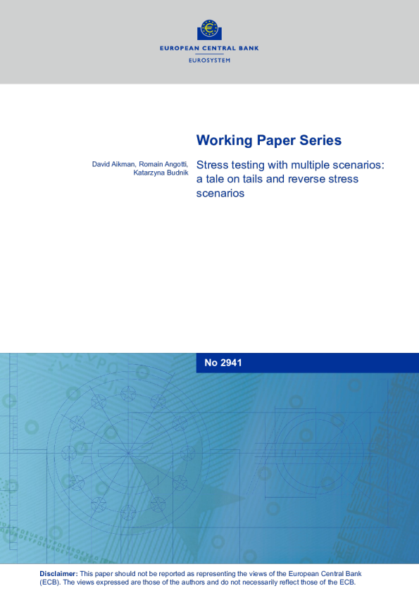 欧洲央行多场景下的压力测试：一个关于尾部的故事和反向压力场景